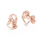 Earring 12#10031@E@7 - Rose Gold - Image