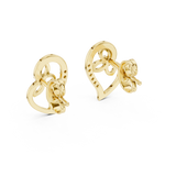 Earring 12#10031@E@7 - Yellow Gold - Image