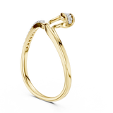 Ladies Ring 12#10031@L - Yellow Gold - Image