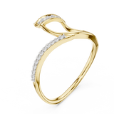 Ladies Ring 12#10031@L - Yellow Gold - Image