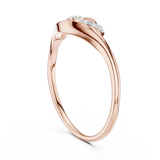 Ladies Ring 12#10032@L - Rose Gold - Image