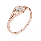 Ladies Ring 12#10032@L - Rose Gold - Image