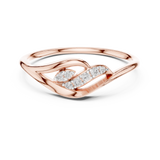 Ladies Ring 12#10032@L - Rose Gold - Image