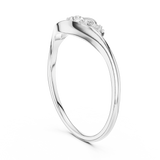 Ladies Ring 12#10032@L - White Gold - Image