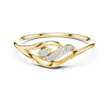 Ladies Ring 12#10032@L - Yellow Gold - Image