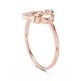 Ladies Ring 12#10034@L@7 - Rose Gold - Image