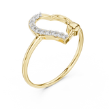 Ladies Ring 12#10034@L@7 - Yellow Gold - Image