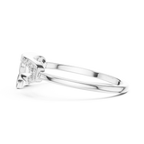 Ladies Ring 12#10035@L - White Gold - Image