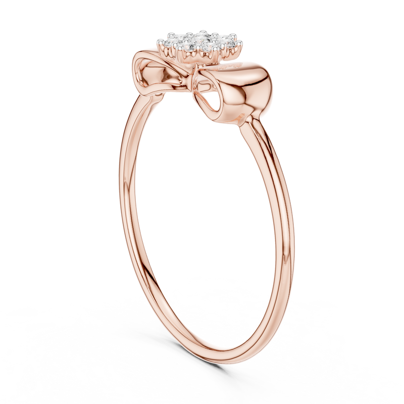 Ladies Ring 12#10036@L - Rose Gold - Image