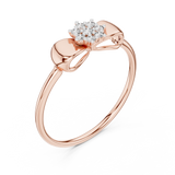 Ladies Ring 12#10036@L - Rose Gold - Image