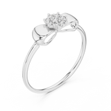Ladies Ring 12#10036@L - White Gold - Image