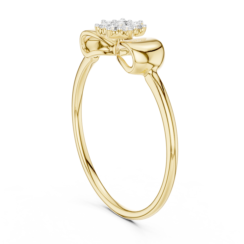 Ladies Ring 12#10036@L - Yellow Gold - Image