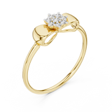 Ladies Ring 12#10036@L - Yellow Gold - Image