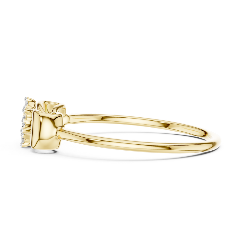 Ladies Ring 12#10036@L - Yellow Gold - Image