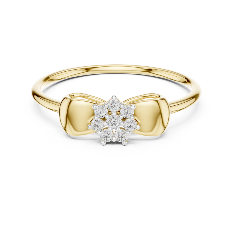 Ladies Ring 12#10036@L - Yellow Gold - Image