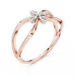 Ladies Ring 12#10037@L - Rose Gold - Image