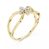 Ladies Ring 12#10037@L - Yellow Gold - Image