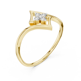 Ladies Ring 12#10038@L@7 - Yellow Gold - Image