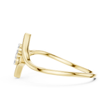 Ladies Ring 12#10038@L@7 - Yellow Gold - Image