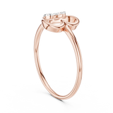 Ladies Ring 12#10039@L - Rose Gold - Image