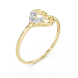Ladies Ring 12#10039@L - Yellow Gold - Image