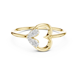 Ladies Ring 12#10039@L - Yellow Gold - Image