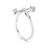 Ladies Ring 12#10040@L - White Gold - Image