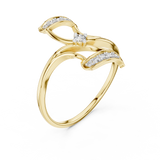 Ladies Ring 12#10040@L - Yellow Gold - Image