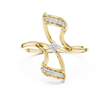 Ladies Ring 12#10040@L - Yellow Gold - Image
