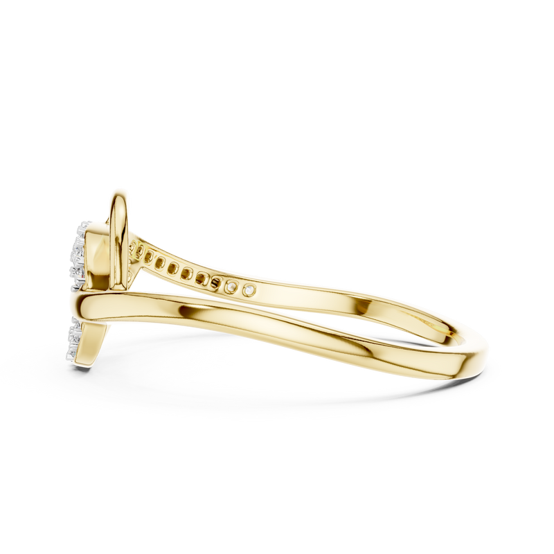 Ladies Ring 12#10041@L - Yellow Gold - Image