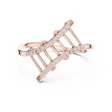 Ladies Ring 12#10042@L@7 - Rose Gold - Image