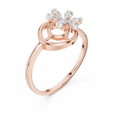 Ladies Ring 12#10043@L - Rose Gold - Image