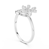 Ladies Ring 12#10043@L - White Gold - Image