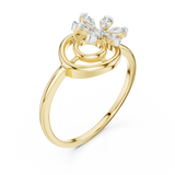 Ladies Ring 12#10043@L - Yellow Gold - Image