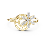 Ladies Ring 12#10043@L - Yellow Gold - Image
