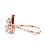 Ladies Ring 12#10044@L@7 - Rose Gold - Image