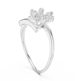 Ladies Ring 12#10044@L@7 - White Gold - Image