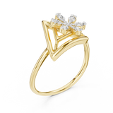 Ladies Ring 12#10044@L@7 - Yellow Gold - Image