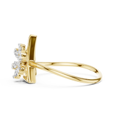 Ladies Ring 12#10044@L@7 - Yellow Gold - Image
