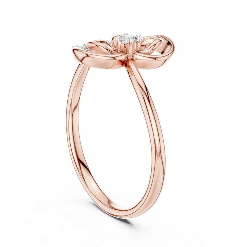 Ladies Ring 12#10045@L - Rose Gold - Image