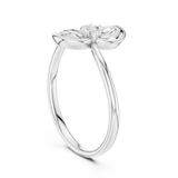 Ladies Ring 12#10045@L - White Gold - Image