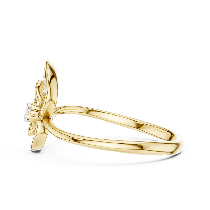 Ladies Ring 12#10045@L - Yellow Gold - Image