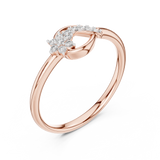 Ladies Ring 12#10046@L - Rose Gold - Image