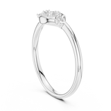 Ladies Ring 12#10046@L - White Gold - Image