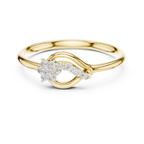 Ladies Ring 12#10046@L - Yellow Gold - Image