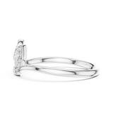 Ladies Ring 12#10047@L - White Gold - Image