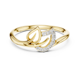 Ladies Ring 12#10047@L - Yellow Gold - Image