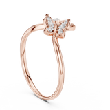 Ladies Ring 12#10048@L@7 - Rose Gold - Image