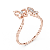 Ladies Ring 12#10048@L@7 - Rose Gold - Image