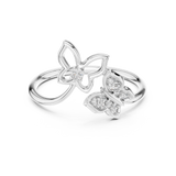 Ladies Ring 12#10048@L@7 - White Gold - Image